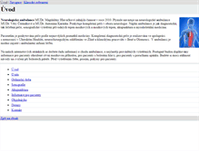 Tablet Screenshot of neurologie-ub.cz